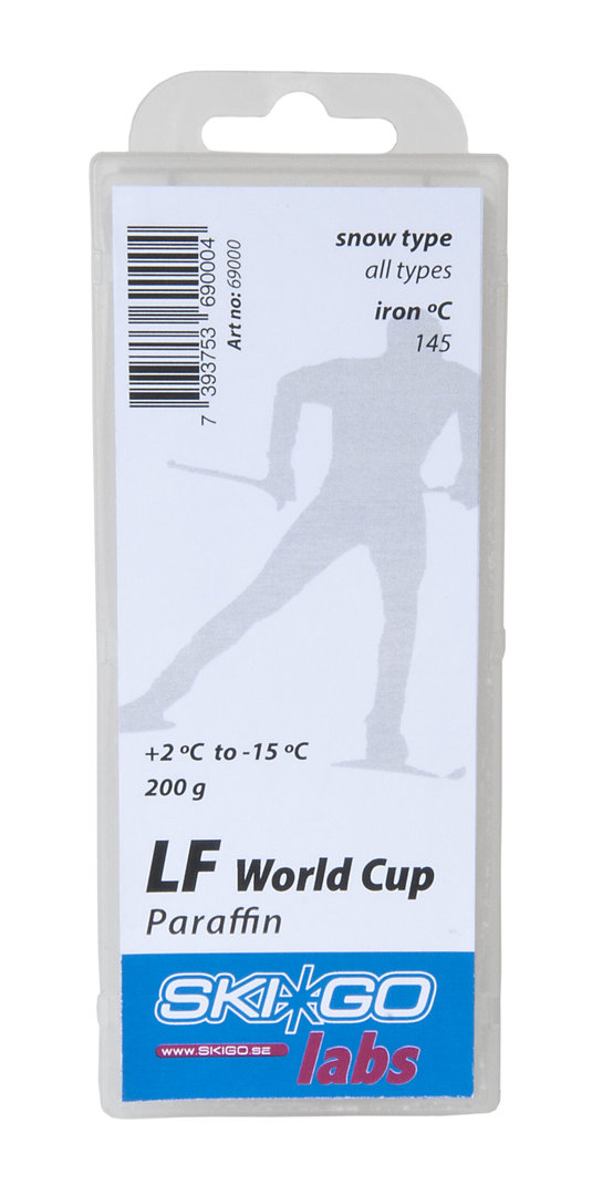 SKIGO  LF World Cup - Gleitwachs +2 / -15 ºC.
