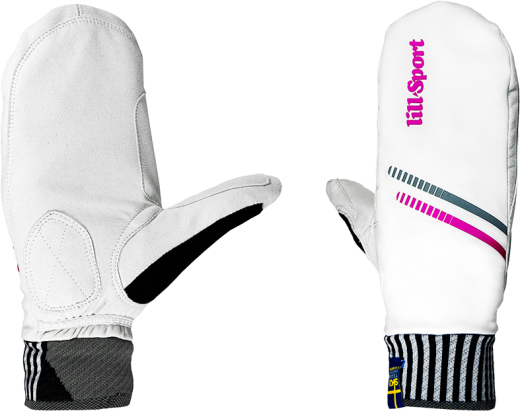 LillSport Handschuh Celsius Race Mitt Weiß-Pink
